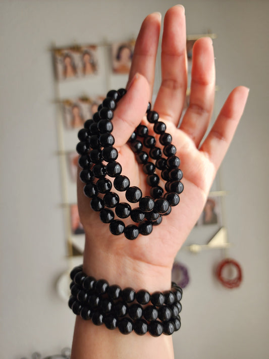 Obsidian 8mm Bracelet