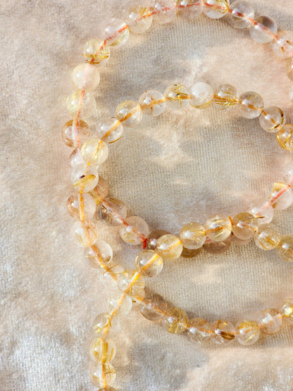 Golden Rutile Bracelet