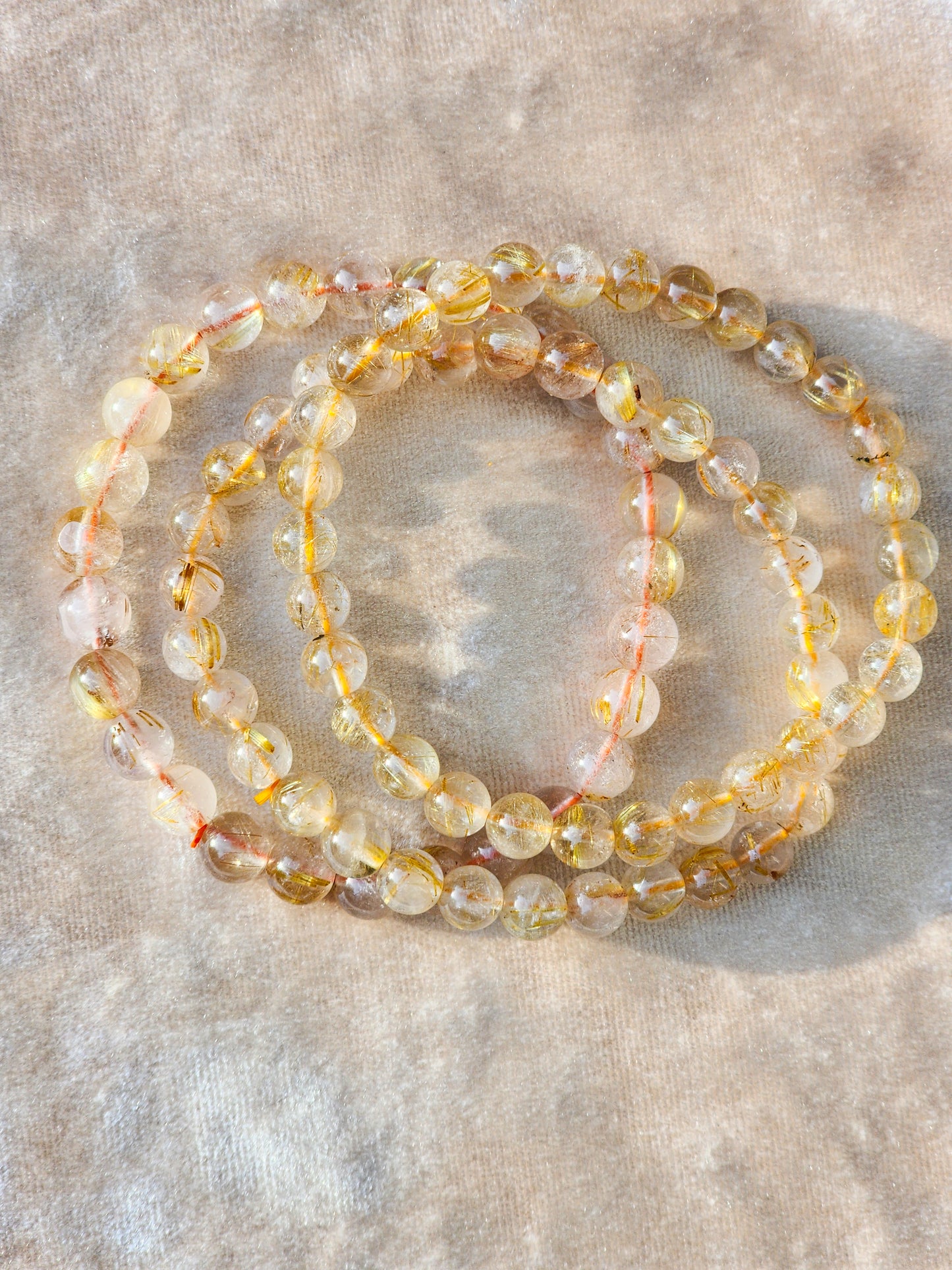 Golden Rutile Bracelet