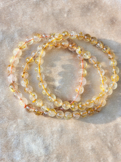 Golden Rutile Bracelet