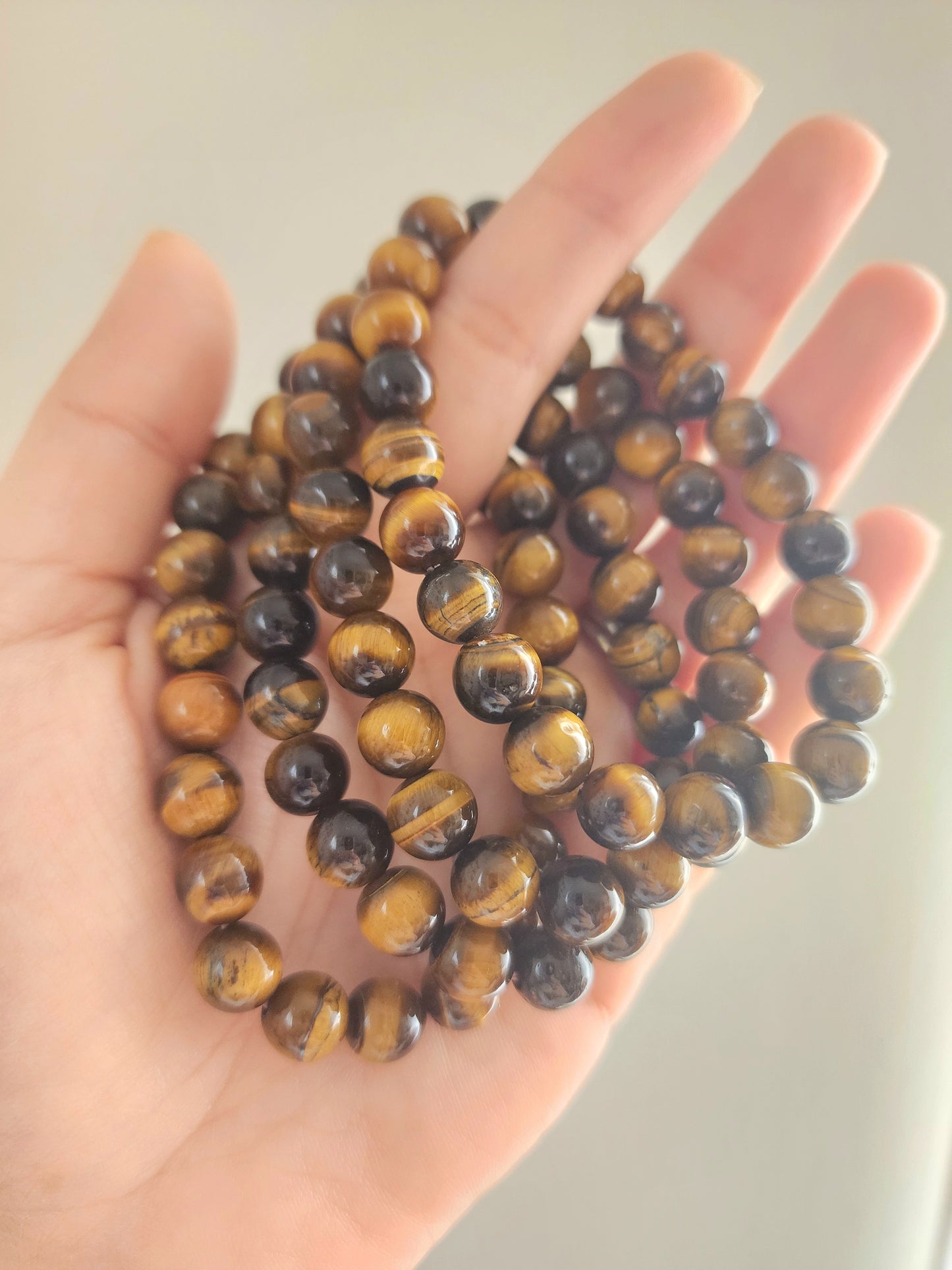 Yellow Tigers Eye Bracelet