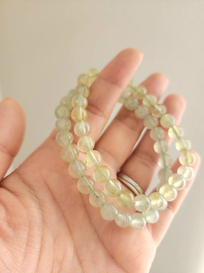 Prehnite Bracelet (7mm)