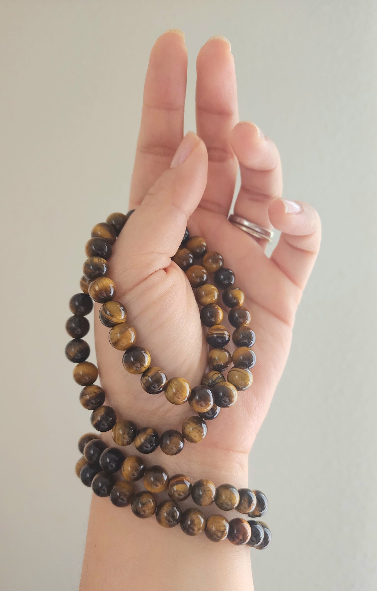 Yellow Tigers Eye Bracelet