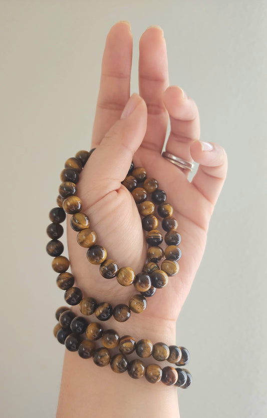 Yellow Tigers Eye Bracelet