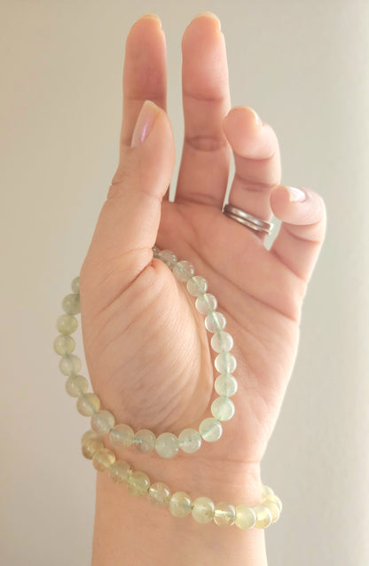 Prehnite Bracelet (7mm)